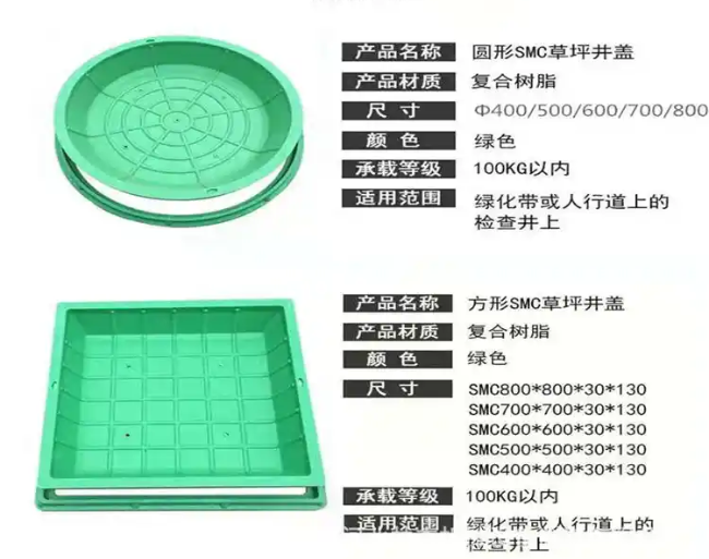 铁门关树脂复合种植井盖展示